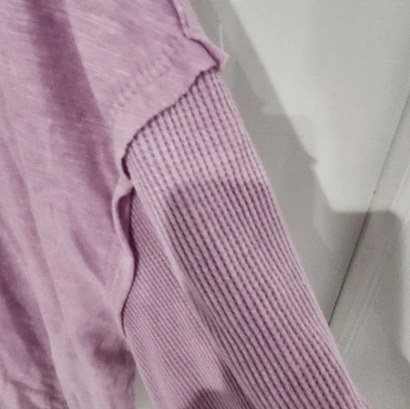 Terra & Sky Light Purple Long Sleeve Top - Picture 4 of 4